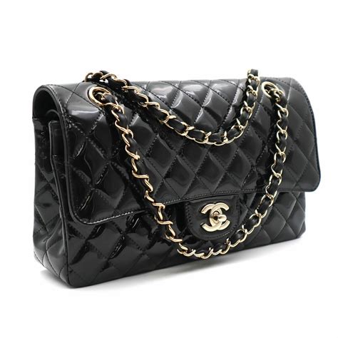 chanel cc black leather bag|chanel black bags classic quilted.